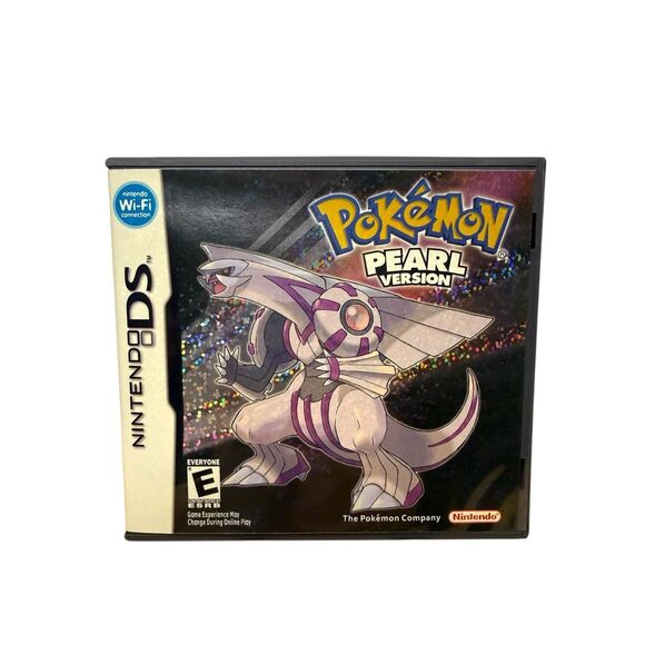 Pokemon Pearl Version Nintendo DS Game CIB Case Cartridge Inserts 2007 - Picture 1 of 7